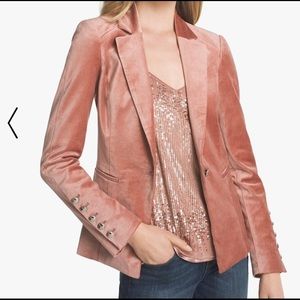 Brand new with tags gorgeous velvet pink blazer